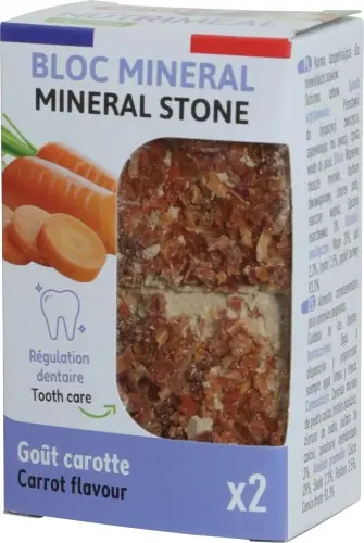 Oferta ZOLUX KOSTKA MINERALNA DLA MA艁YCH SSAK脫W NUTRIMEAL 3 Z MARCHEWK膭 2 x 200g