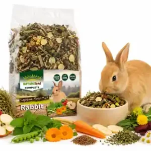 Tani NatureLand Kompletny pokarm dla kr贸lik贸w i miniaturek 1,4g