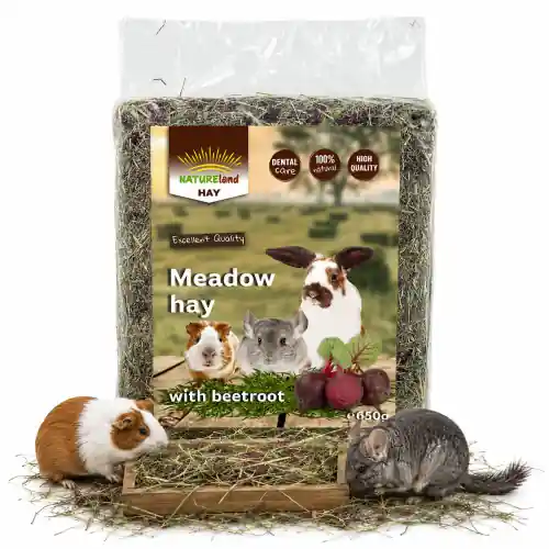 NatureLand SIANO z burakiem dla gryzoni kr贸lika 艣winki morskiej 650g Okazja