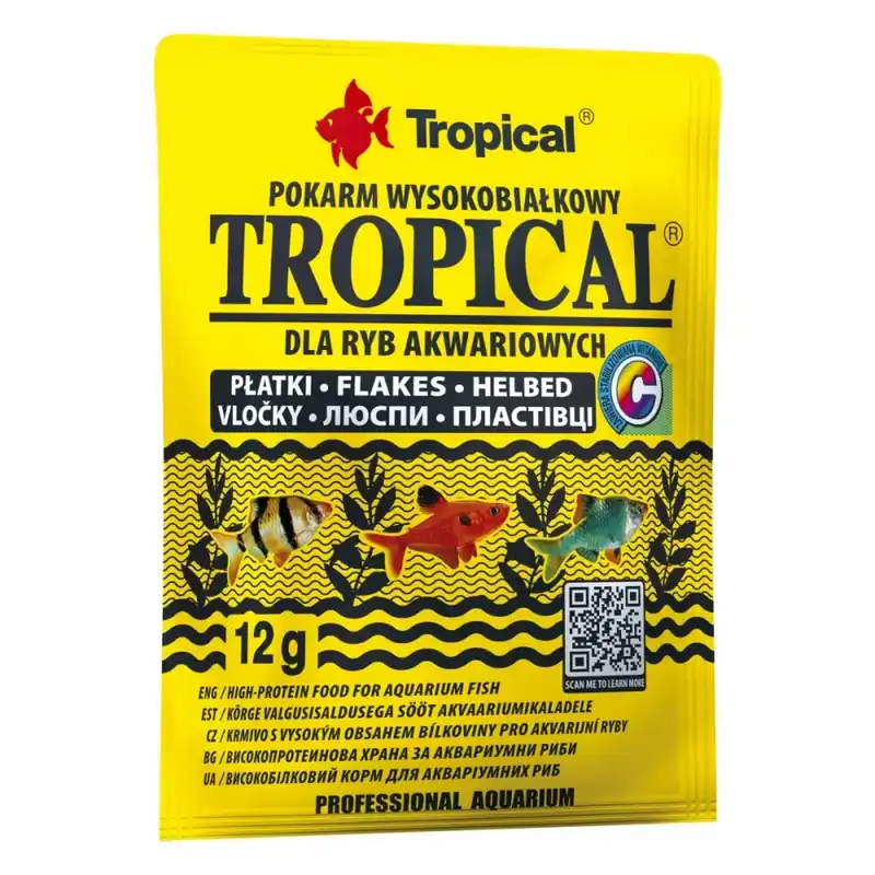TROPICAL TROPICAL FLAKES/PŁATKI TOREBKA 12G Hit cenowy