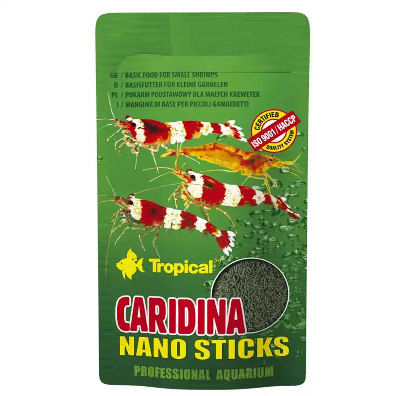 Kup teraz TROPICAL CARIDINIA NANO STICKS TOREBKA 10G