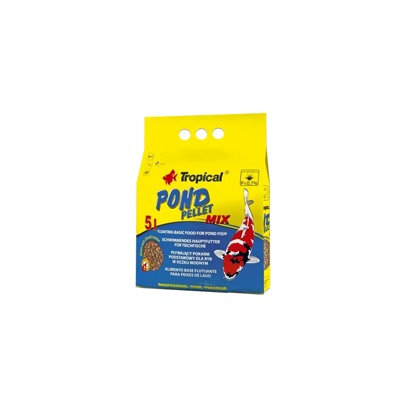 Bezpieczne zakupy TROPICAL Pond Pellet Mix 5 L /650 G WOREK