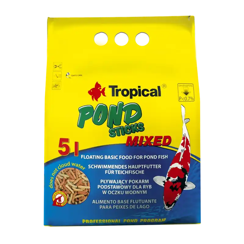 Kup online TROPICAL Pond Sticks Mixed 5 L / 400 G WOREK