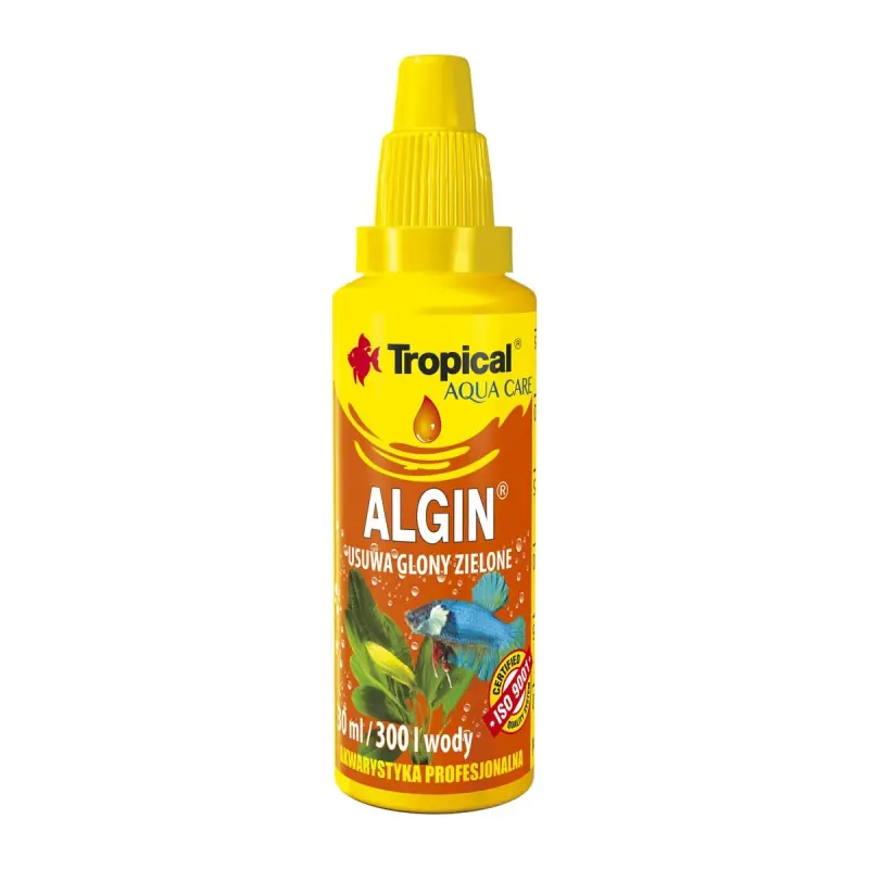 TROPICAL Algin – preparat do zwalczania glonów zielonych w akwarium Zamów teraz