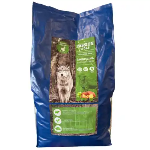Hit sprzedaży Passion Wolf Medium & Large Adult Jagni臋cina 12kg