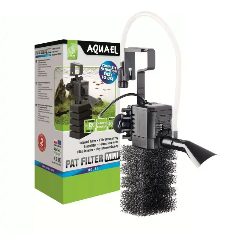 Filtr wewnętrzny AQUAEL PAT MINI do 120l Premium