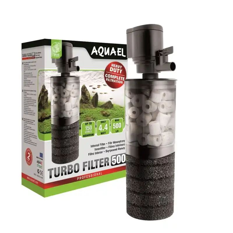 Filtr wewnętrzny AQUAEL TURBO FILTER 500 do 150l Tani