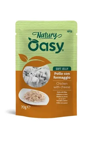Kup online OASY Natury Soft Jelly Kurczak z serem 70g