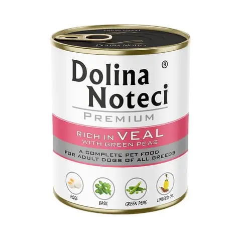 Wybór klientów DOLINA NOTECI bogata w ciel臋cin臋 z zielonym groszkiem 800 g