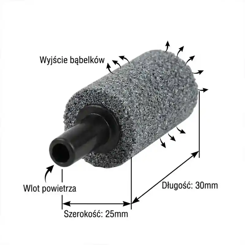 Kamień napowietrzający walec Roller M2 25x30 mm AQUAEL Zniżka