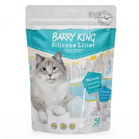 Dodaj do koszyka BARRY KING 呕wirek silikonowy dla kota extra drobny 5l