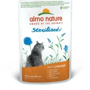 ALMO NATURE HOLISTIC FUNCTIONAL STERILISED - z kurczakiem 70g Darmowy zwrot