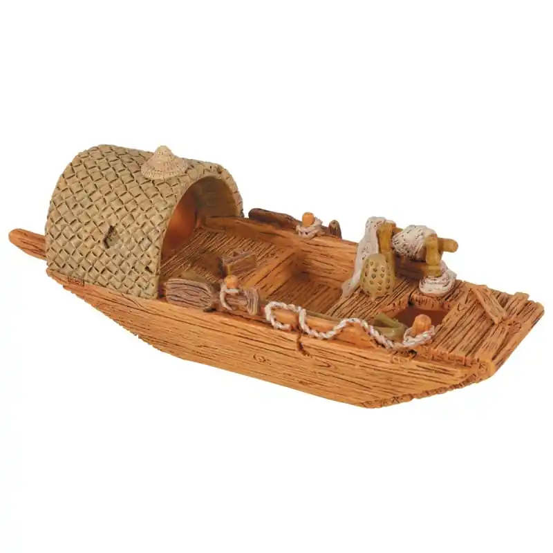 Ozdoba do akwarium Łódź rybacka model 3 ZOLUX Do wyczerpania zapasów