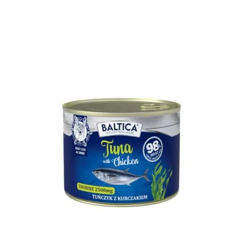 Oferta czasowa BALTICA EXCELLENT tu艅czyk z kurczakiem 185g