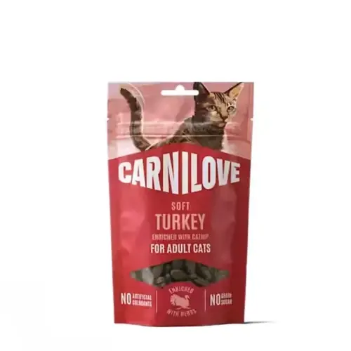 CARNILOVE z indykiem dla kota 50g Wysoka jakość