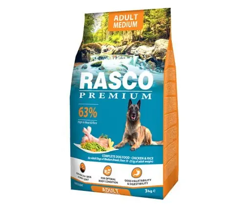 RASCO PREMIUM Adult Medium 3kg Zniżka