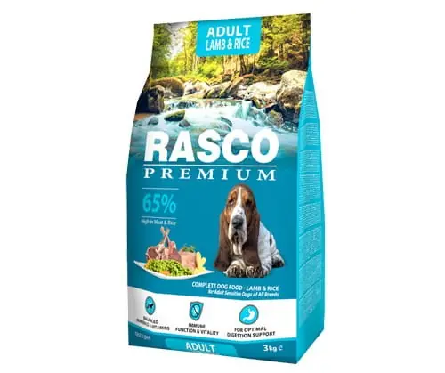 RASCO PREMIUM Adult Jagni臋cina 3kg Rabat