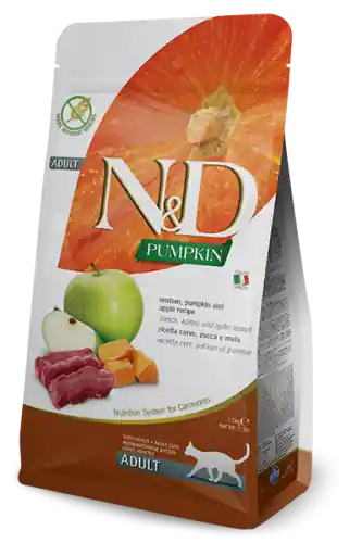 Wysoka jakość FARMINA N&D PUMPKIN Adult Jele艅 z dyni膮 i jab艂kiem 300g