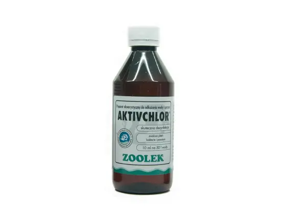 Zoolek Aktivchlor 250ml - aktywny chlor na pleśń, bakterie i pasożyty Wyprzedaż