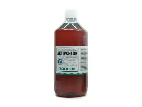 Zoolek Aktivchlor 1000ml - aktywny chlor na pleśń, bakterie i pasożyty Ograniczona ilość