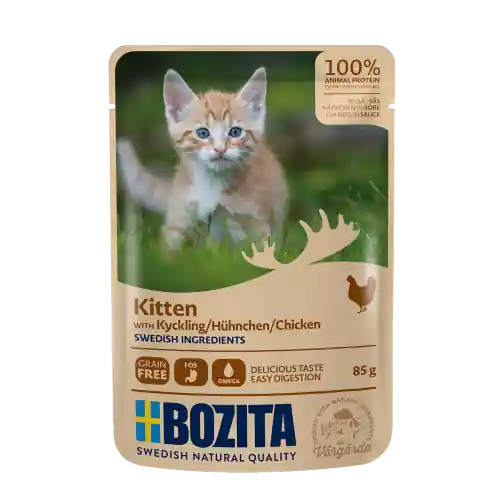 BOZITA KITTEN Kawa艂ki w sosie z kurczakiem 85g Zamów dziś
