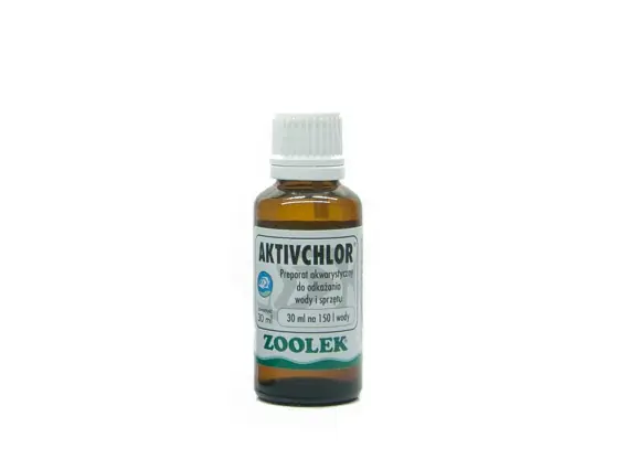 Tylko dziś Zoolek Aktivchlor 30ml - aktywny chlor na pleśń, bakterie i pasożyty
