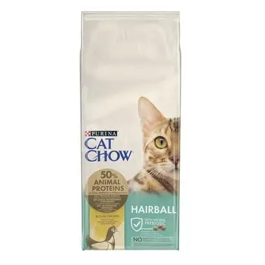 Premium PURINA CAT CHOW Hairball Controll Kurczak 1,5kg