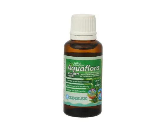 Zoolek Aquaflora Complete Drops 30ml – nawóz makro i mikro do nano akwarium Sprawdź teraz