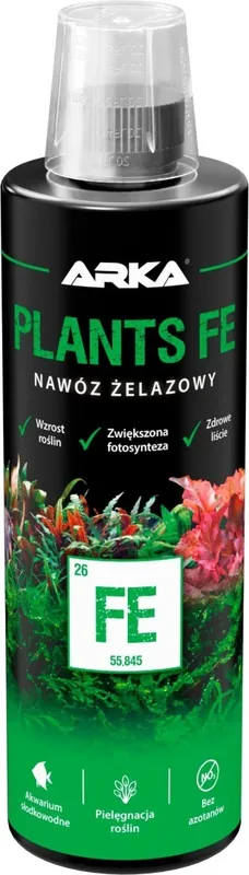 Arka Plants Fe 473 ml – żelazo Fe (Iron) dla roślin akwariowych Łatwy zwrot