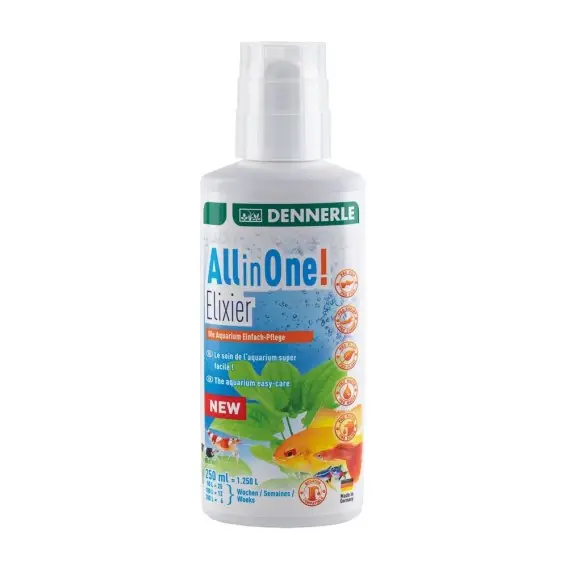 DENNERLE AllinOne! Elixier 250 ml – Odżywka do pielęgnacji akwarium Wyprzedaż