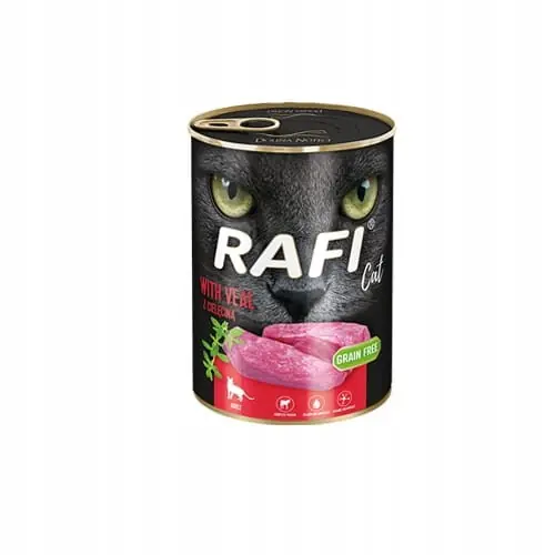 Ostatnie sztuki RAFI Z Ciel臋cin膮 dla kota 400g