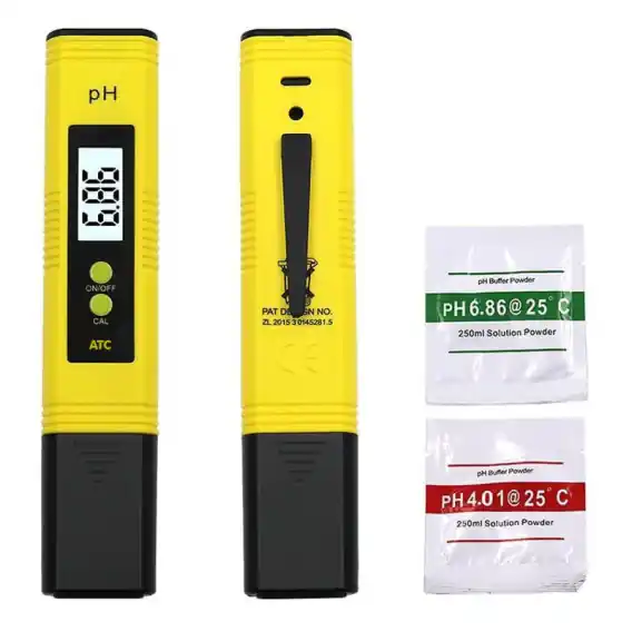 Okazja Elektroniczny tester pH z ATC – miernik pH wody z buforami i etui