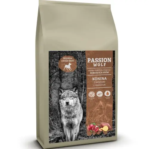 Premium Passion Wolf Adult Medium & Large Konina 12kg