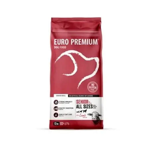 Euro Premium Senior All Sizes Jagni臋cina 12kg Sprawdź teraz