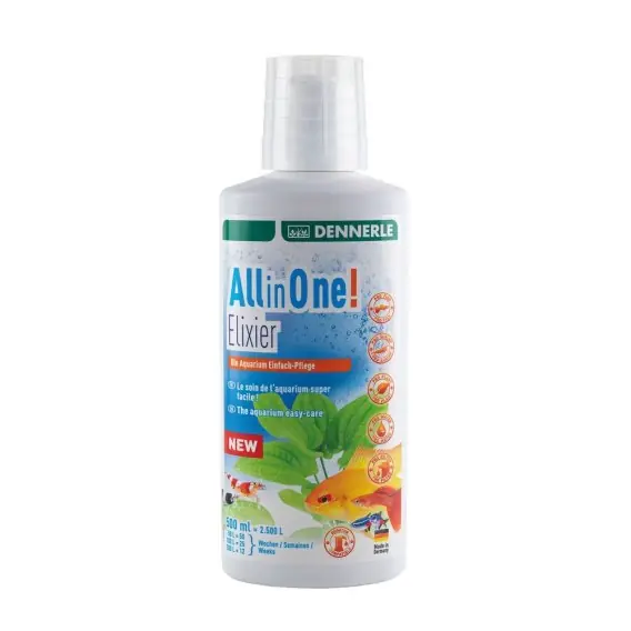 DENNERLE AllinOne! Elixier 500 ml – Odżywka do pielęgnacji akwarium Niska cena
