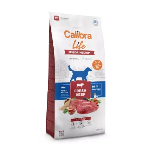 CALIBRA Life Senior Medium Fresh Wo艂owina 2,5kg Nie przegap