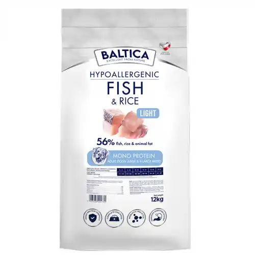 Ostatnia szansa BALTICA Light Adult Large L/XL Ryba z ry偶em 12kg