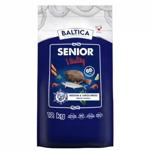 Zamów dziś BALTICA Senior Vitality M/L Ryby 12kg