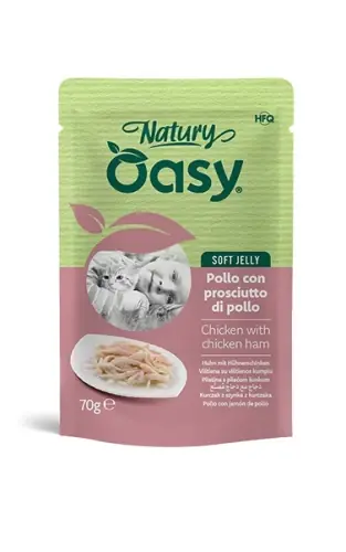 Kup online OASY Natury Soft Jelly Kurczak Z Szynk膮 70g