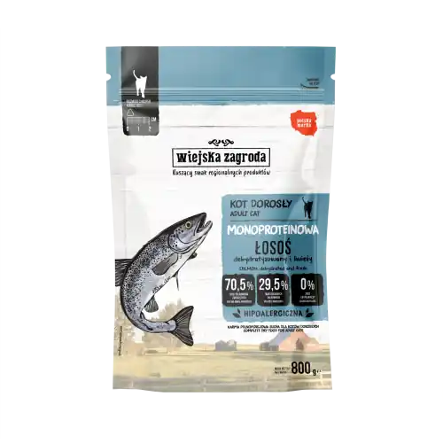 Darmowy zwrot Wiejska Zagroda Monoproteinowa 艁oso艣 800g
