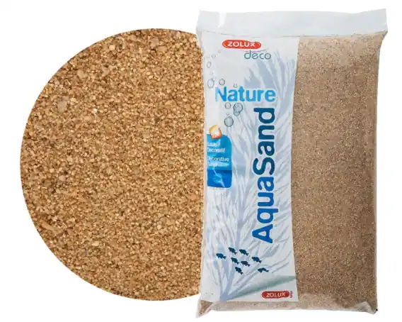 ZOLUX Aquasand Nature 5kg naturalny żwir rzeczny o gradacji do 6mm Bezpieczna płatność