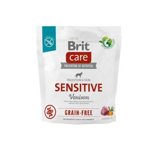 BRIT CARE SENSITIVE Dziczyzna 1kg Darmowy zwrot