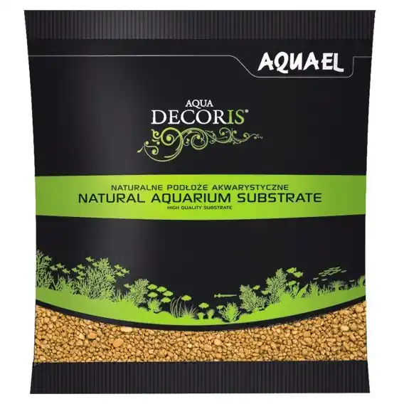 AQUAEL ŻWIREK AQUA DECORIS ŻÓŁTY 1 KG (121314) Dostępne od ręki