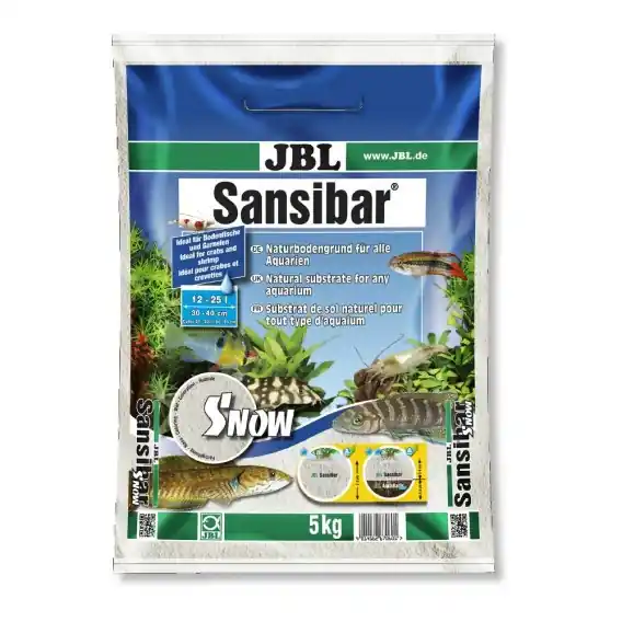 JBL Podłoże SANSIBAR SNOW 5KG (67060) Nowy