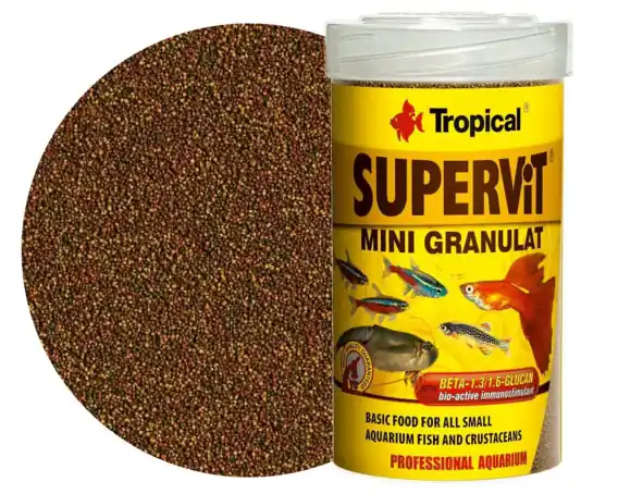 Tropical Supervit Mini Granulat 100ml 65g Granulowany pokarm dla ryb Hit sprzedaży