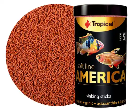 Zamów dziś Tropical Soft Line America S 250ml 140g Pokarm premium dla ryb
