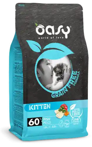 OASY Grain Free Kitten Fish 1,5kg Dodaj do koszyka