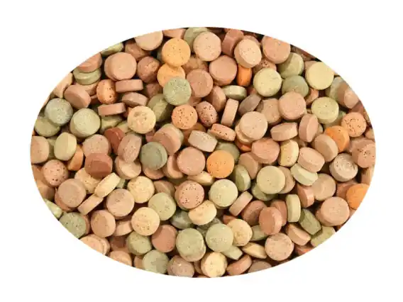 Glopex Mix Tablet 100g (ok.100szt) miks tabletek przylepnych pokarm dla ryb Bestseller