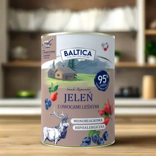 BALTICA Jele艅 z owocami le艣nymi 400g Dodaj do koszyka