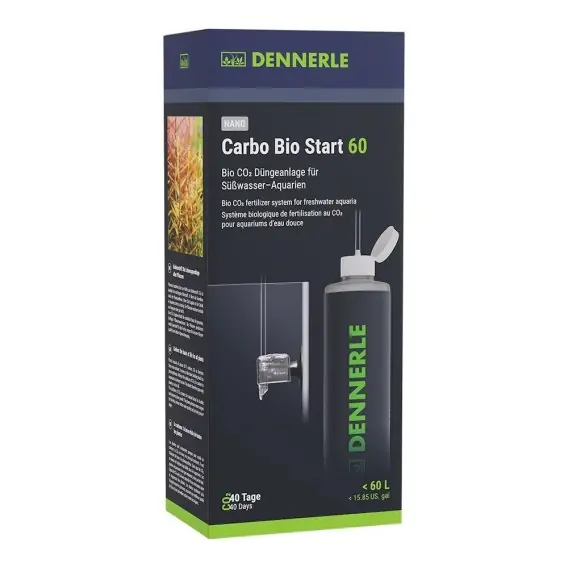 DENNERLE Zestaw startowy do nawożenia roślin CO2 Carbo Bio Start 60 (3330) Nowy